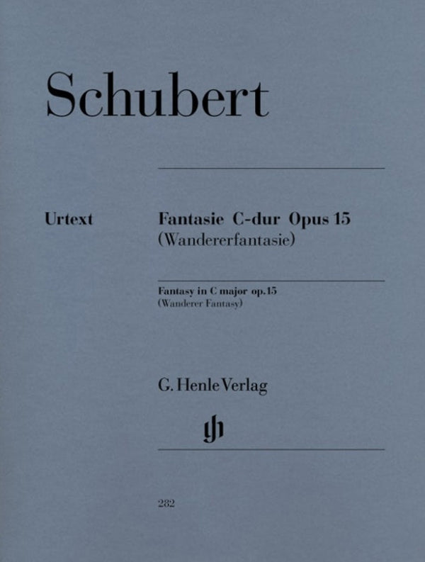 Schubert: Fantasy in C Major Op 15 D 760 Piano Solo