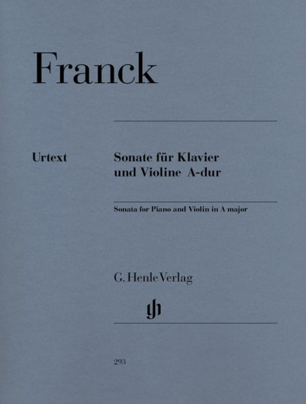 Franck: Sonata for Piano & Violin A Major