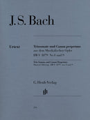 Bach: Trio Sonata from Musical Offering Fl/for Violin & Piano