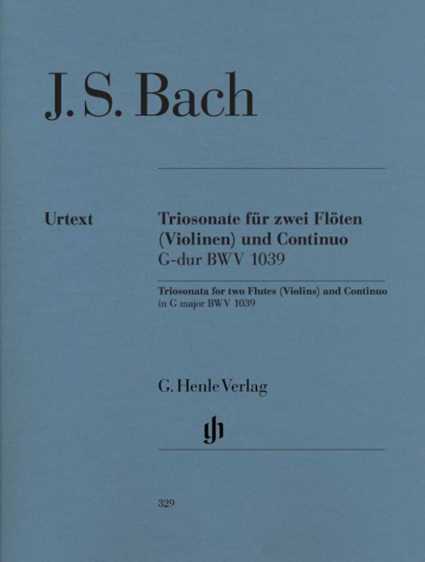 Bach: Trio Sonata BWV 1039 for Two Violins & Continuo