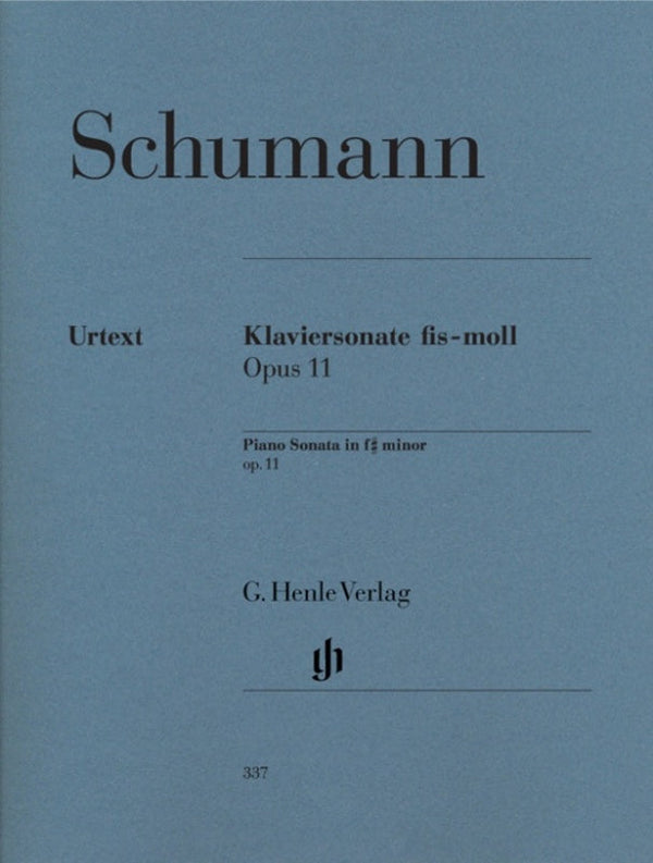 Schumann: Piano Sonata in F-sharp Minor Op 11
