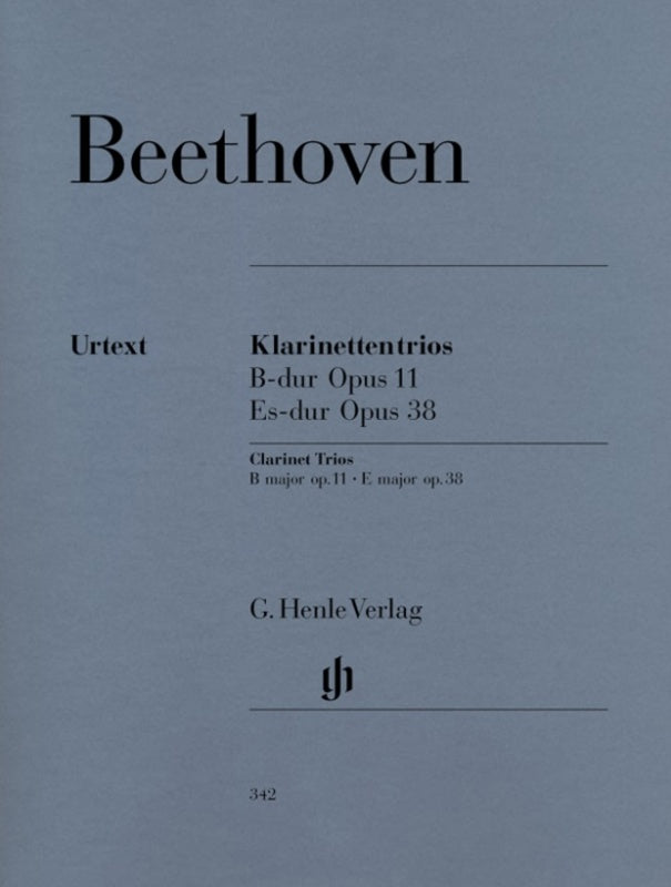 Beethoven: Clarinet Trios Op 11 und 38 Cla/Cello & Piano