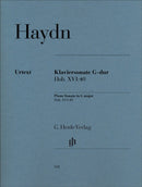 Haydn: Piano Sonata in G Major Hob XVI:40