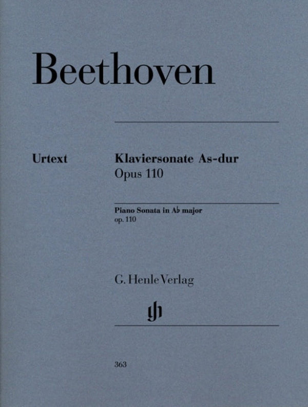 Beethoven: Piano Sonata in A-flat Major Op 110