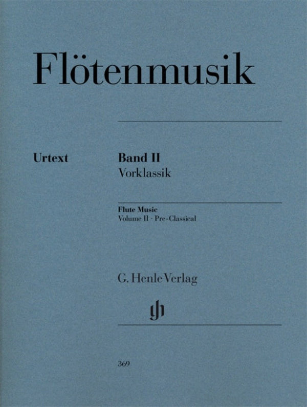 Flute Music Volume 2 Pre-Classical Period Flute & Piano