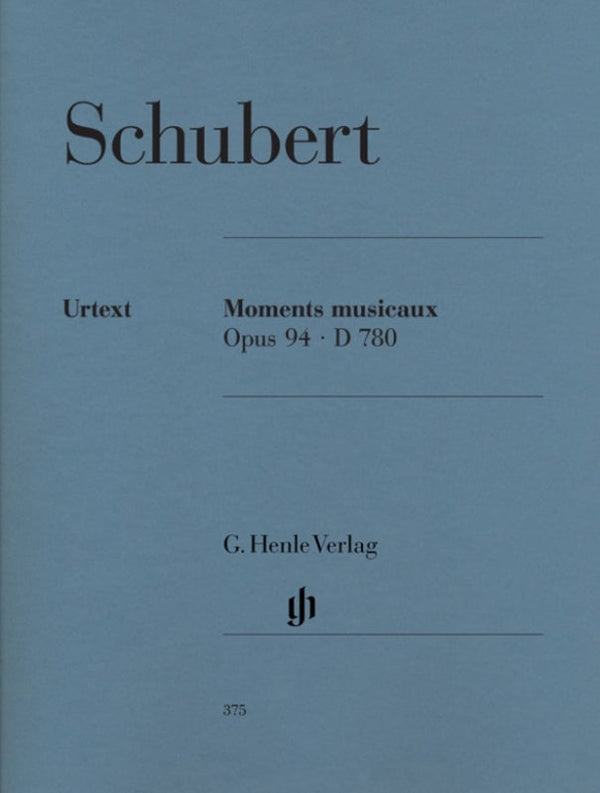 Schubert: Moments Musicaux Op 94 D 780 Piano Solo