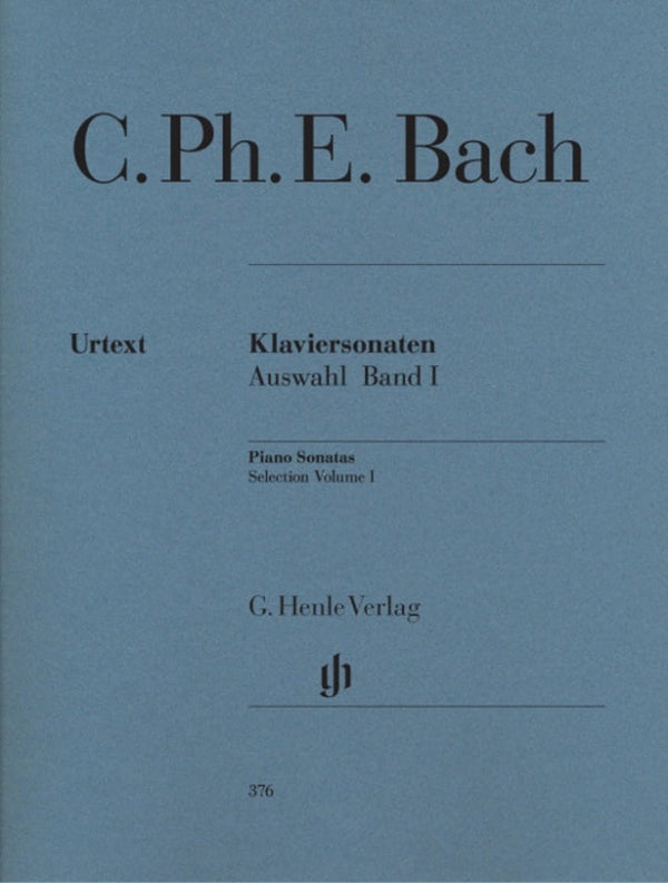 C.P.E Bach: Selected Piano Sonatas Volume 1