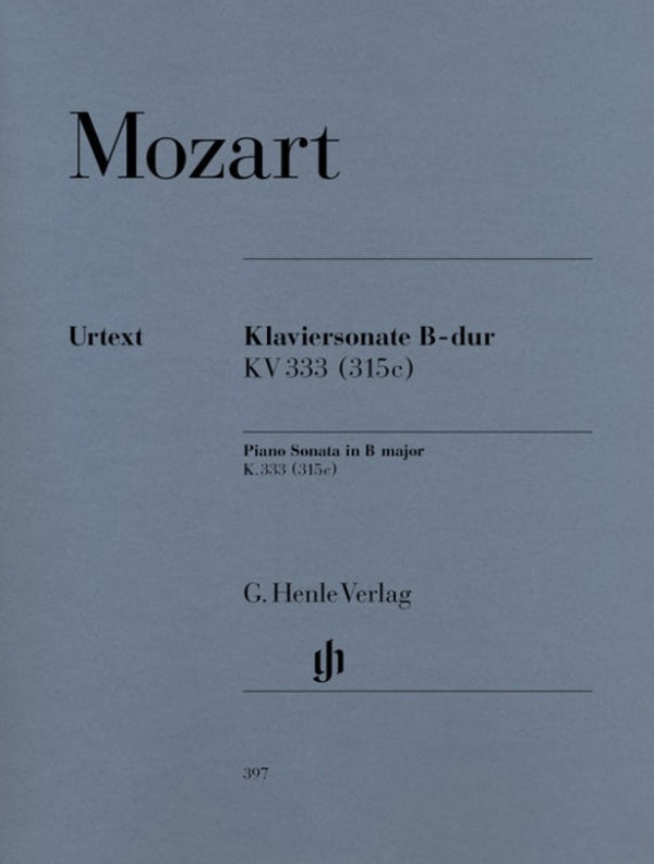 Mozart: Piano Sonata in B-flat Major K 333