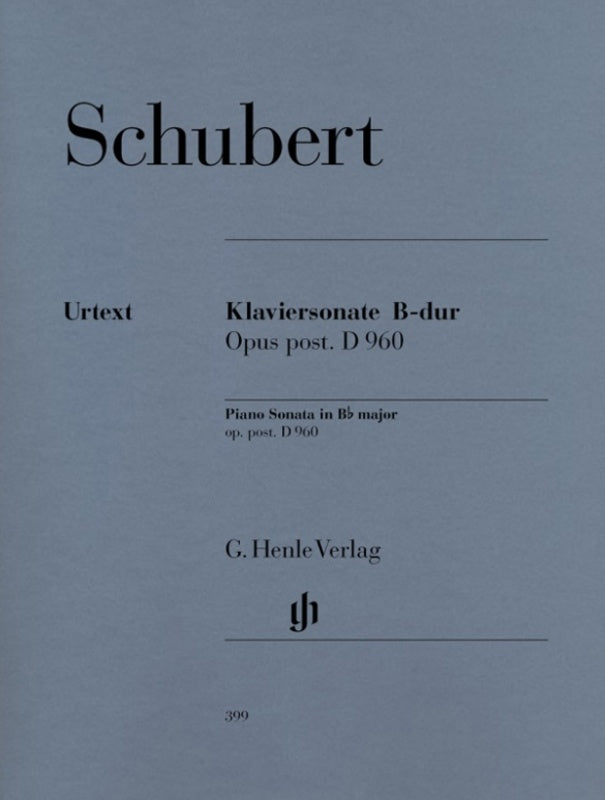 Schubert: Piano Sonata in B-flat Major D 960