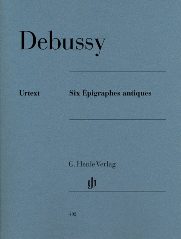 Debussy: Six Epigraphes Antiques Piano Solo