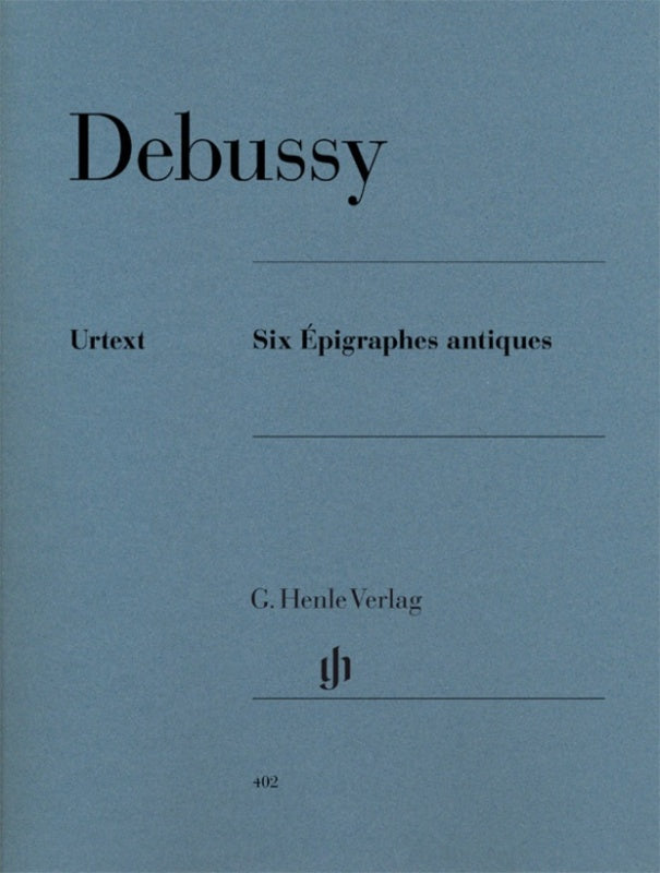 Debussy: Six Epigraphes antiques Piano Solo