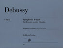 Debussy: Symphony in B Minor Piano 4 Hands