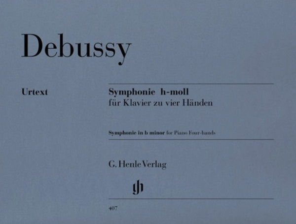 Debussy: Symphony in B Minor Piano 4 Hands