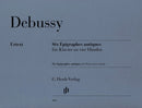 Debussy: Six Epigraphes antiques Piano 4 Hands