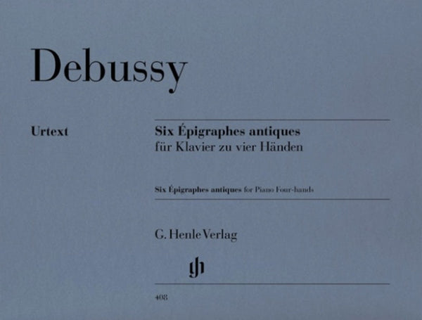 Debussy: Six Epigraphes antiques Piano 4 Hands