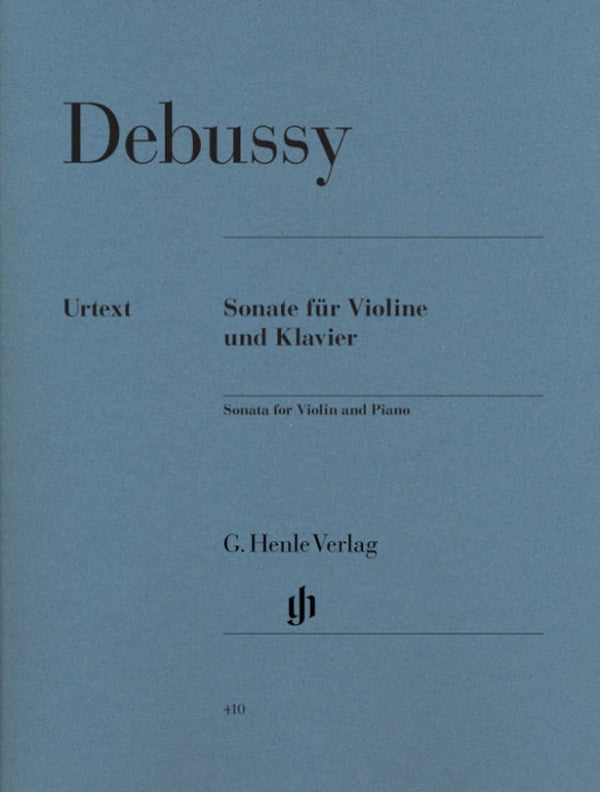 Debussy: Sonata for Violin & Piano in G Minor