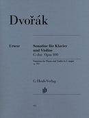 Dvorak: Violin Sonatina in G Major Op 100 for Violin & Piano