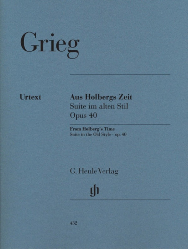 Grieg: Holberg Suite Op 40 Piano Solo