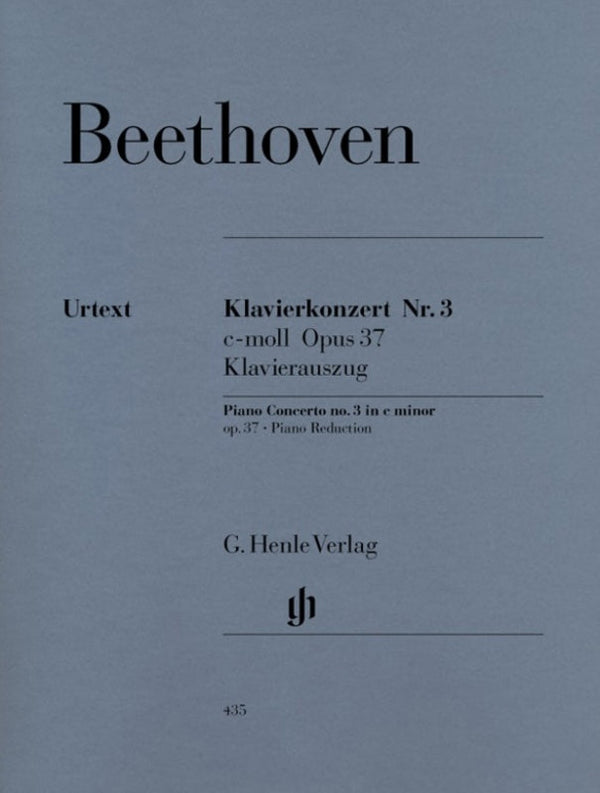 Beethoven: Piano Concerto No 3 in C Minor Op 37 for 2 Pianos 4 Hands