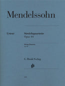 Mendelssohn: String Quartets Op 44 Nos 1-3 Score & Parts