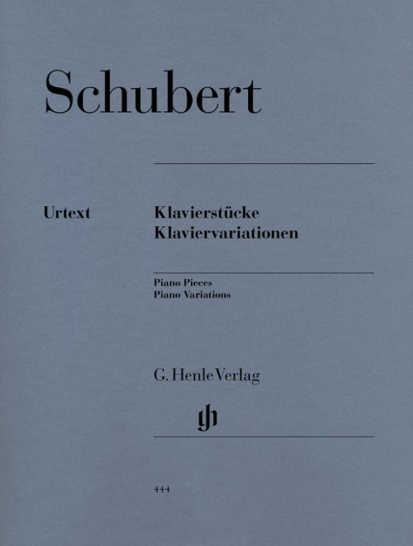 Schubert: Piano Pieces & Piano Variations