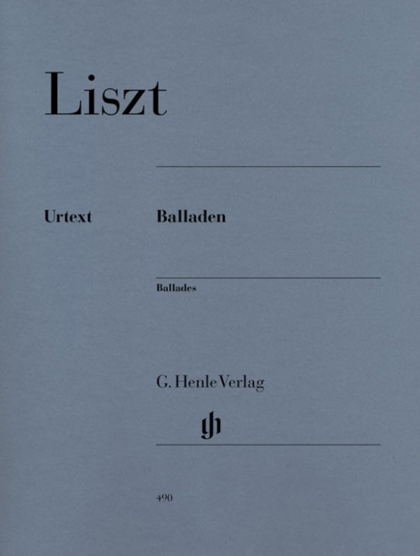 Liszt: Ballades Piano Solo