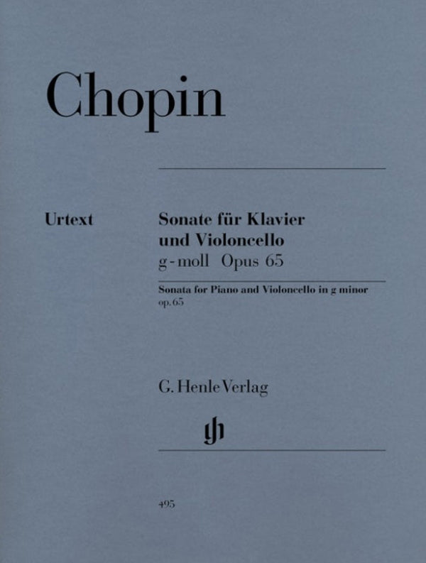 Chopin: Sonata for Cello & Piano G Minor Op 65