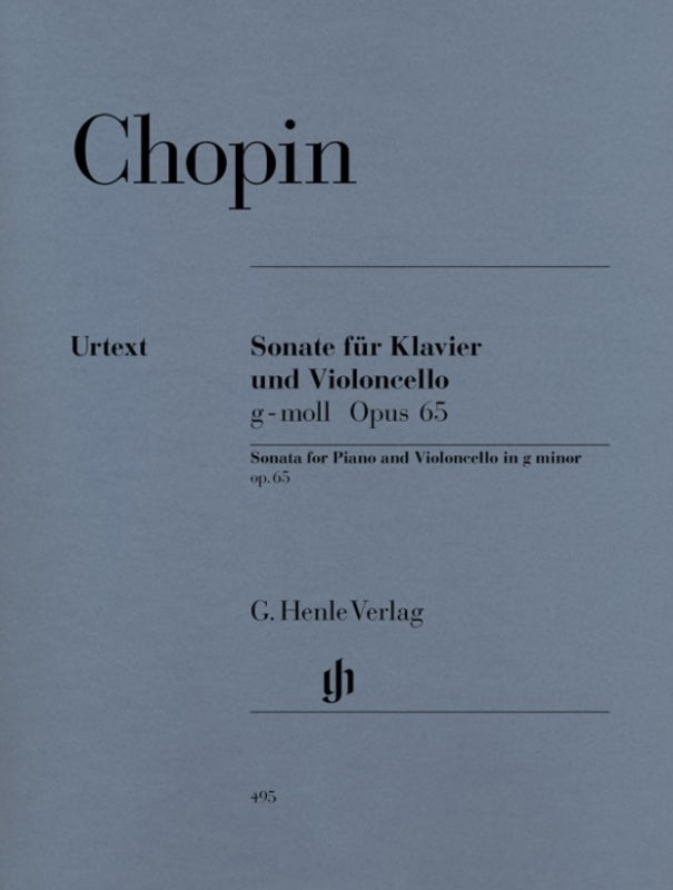 Chopin: Sonata for Cello & Piano G Minor Op 65