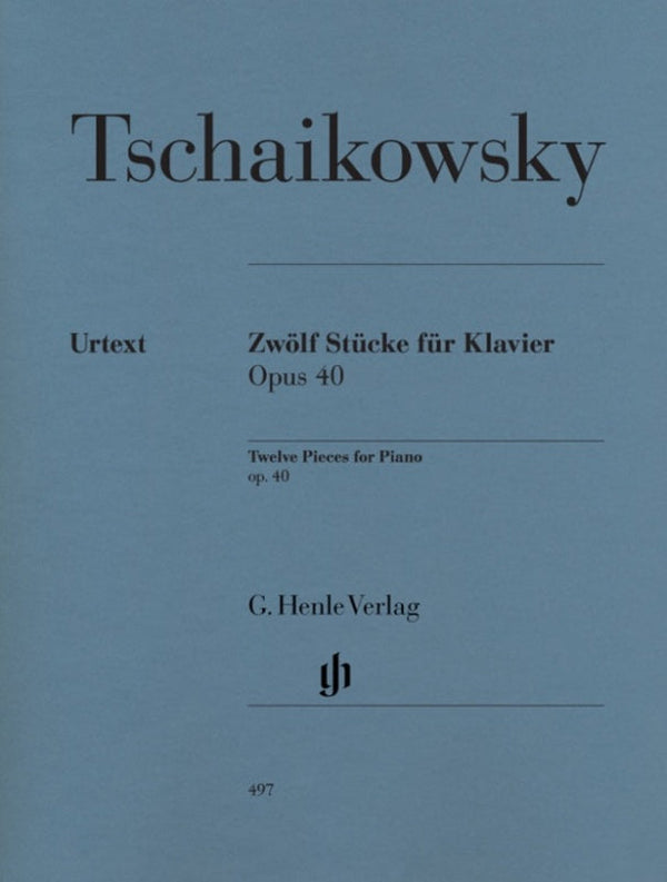 Tchaikovsky: Twelve Piano Pieces Op 40