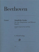 Beethoven: Complete Songs for Voice & Piano Volume 1