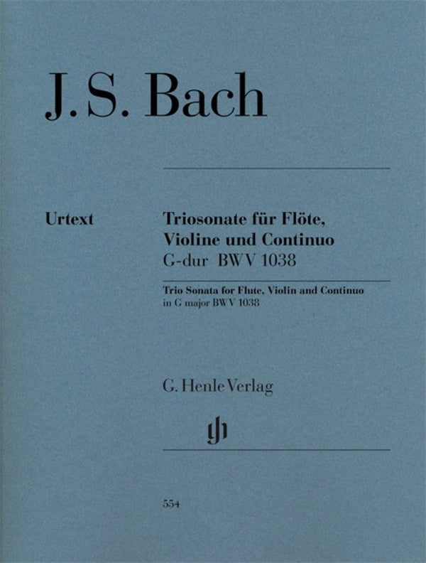 Bach: Trio Sonata in G Major BWV 1038 Flute/Violin & Piano