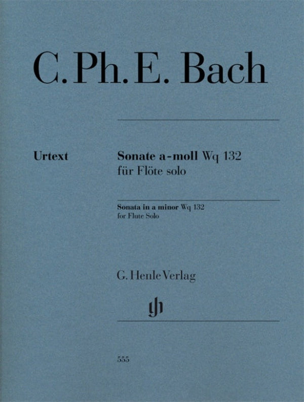 Bach: Sonata for Flute Solo Wq 132