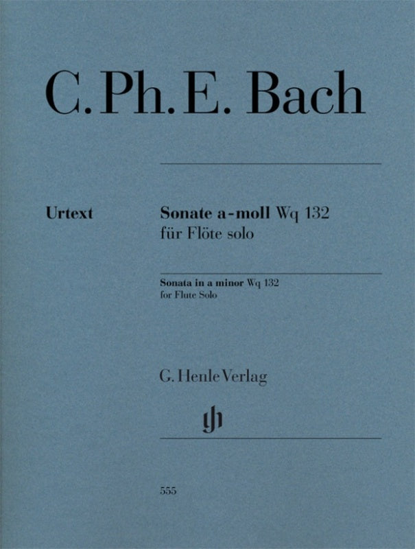 Bach: Sonata for Flute Solo Wq 132
