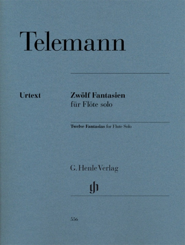 Telemann: Twelve Fantasias for Flute Solo TWV 40 2-13