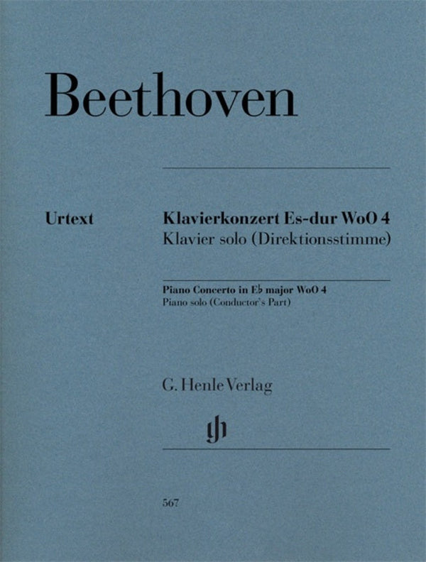 Beethoven: Piano Concerto WoO 4 Piano Solo