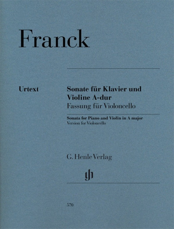 Franck: Violin Sonata in A Major Version for Cello & Piano