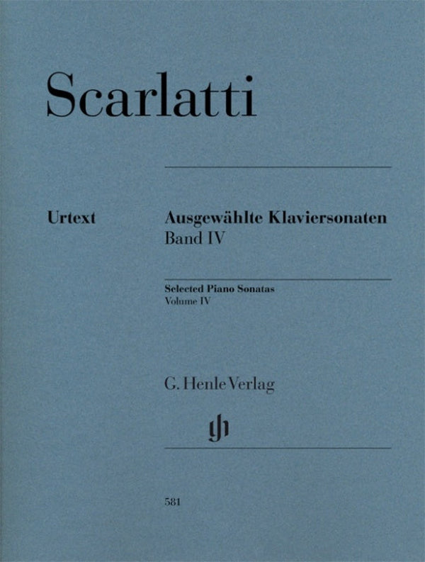 Scarlatti: Selected Piano Sonatas Volume 4