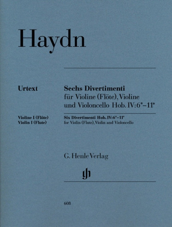 Haydn: 6 Divertimenti Hob IV:6û11 Score & Parts