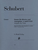 Schubert: Arpeggione Sonata Version for Viola D 821 Vla/Piano