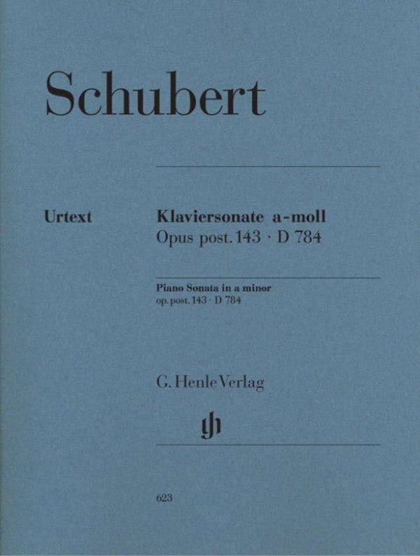 Schubert: Piano Sonata in A Minor Op Post 143 D 784