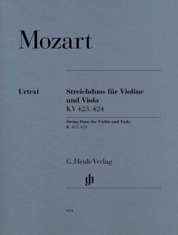 Mozart: String Duos K 423-424 Violin/Viola