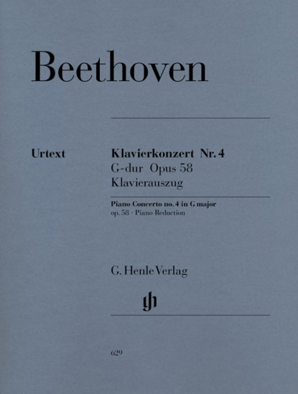 Beethoven: Piano Concerto No 4 G Major Op 58 for 2 Pianos 4 Hands