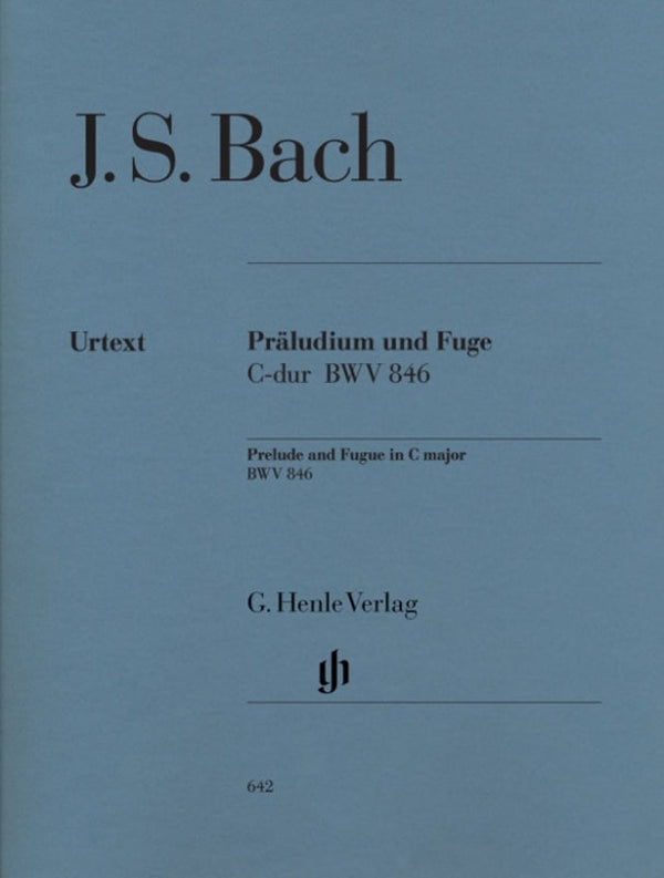 Bach: Prelude & Fugue C Major BWV 846 Piano Solo