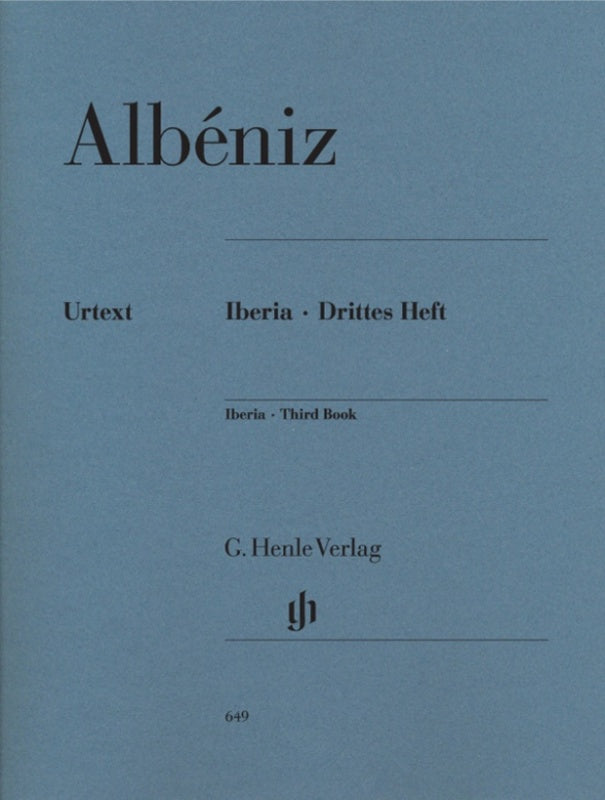 Albeniz: Iberia Third Book Piano Solo