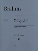 Brahms: Clarinet Quintet in B Minor Op 115 Score & Parts