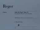Reger: Suite in E Minor for Organ Op 16 for 1 Piano 4 Hands