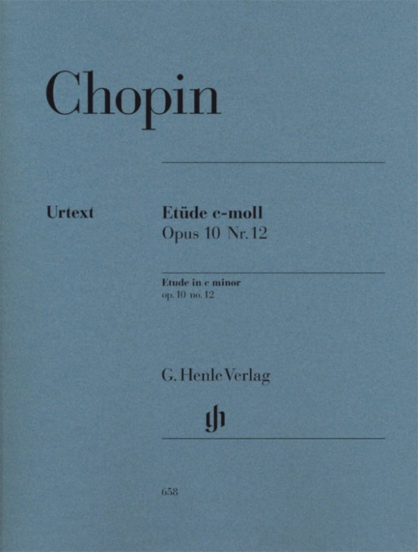 Chopin: Etude in C Minor Op 10 No 12 Piano Solo