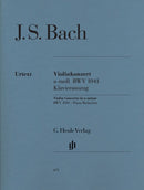 Bach: Concerto for Violin in A Minor BWV 1041 for Violin & Piano