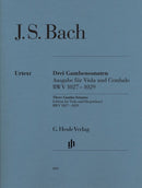 Bach: Viola da Gamba Sonatas BWV 1027-29 Viola Version