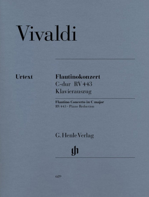Vivaldi: Concerto for Flautino Op 44 No 11 RV 443 Flute & Piano